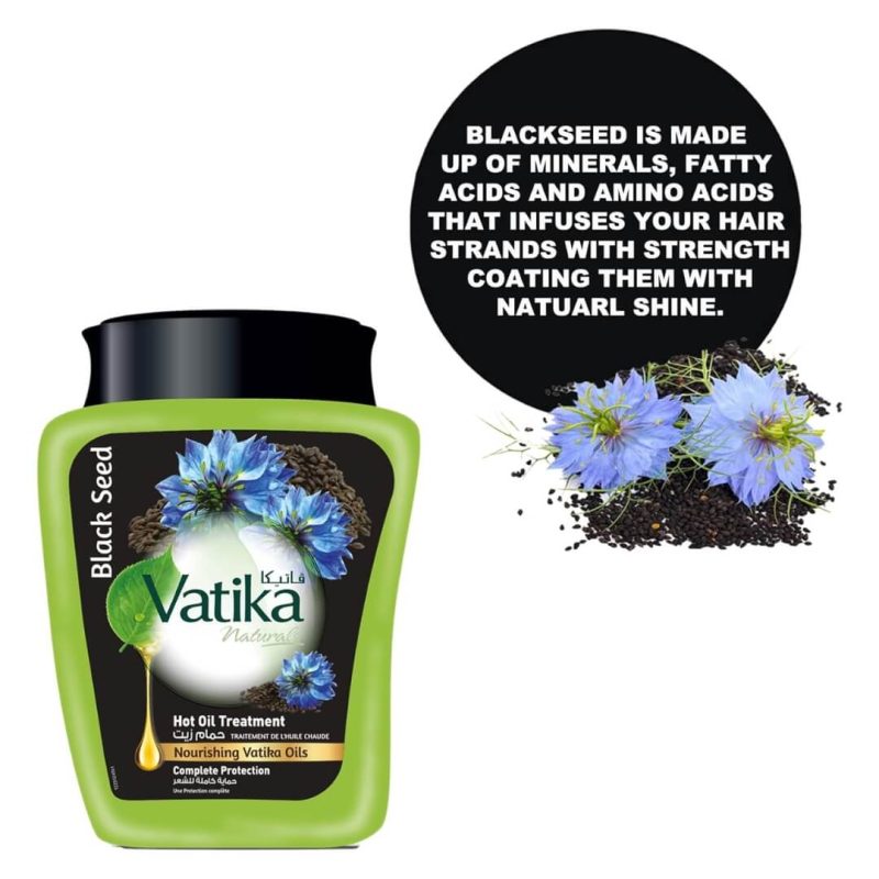 Vatika Naturals Black Seed Complete Protection Hot Oil Treatment 500g | AlbazaarMarket.com