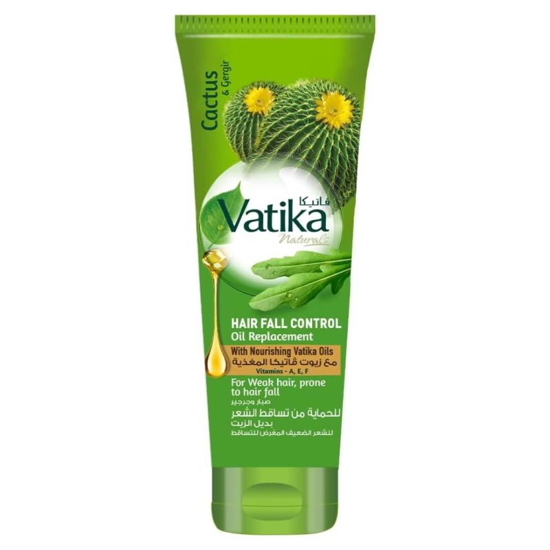 Vatika Naturals Cactus & Gergir Hair Fall Control Oil Replacement 200ml | AlbazaarMarket.com