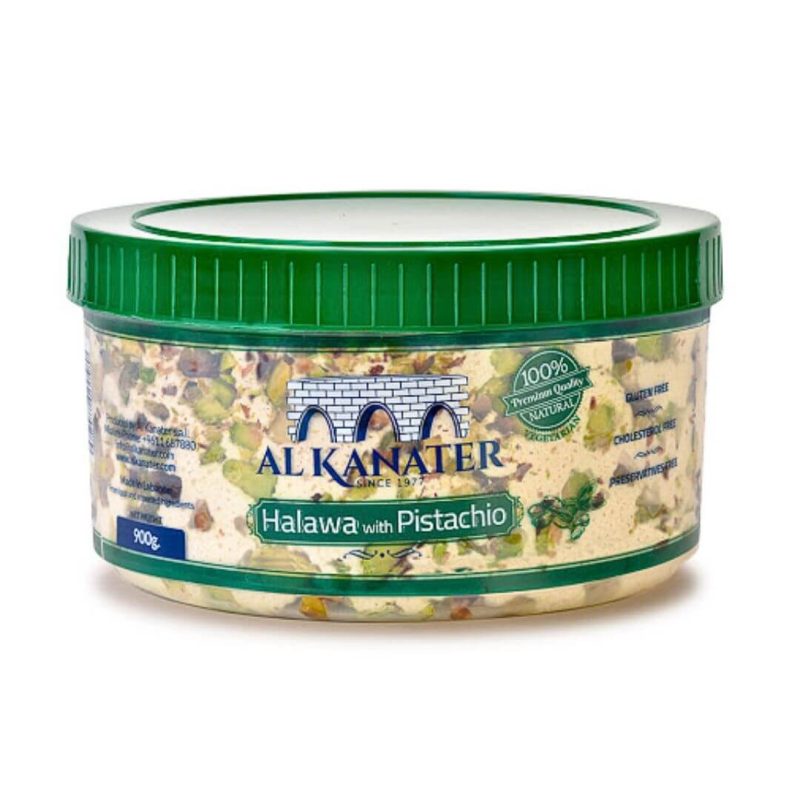 Al Kanater Halawa with Pistachio 900g | AlbazaarMarket.com