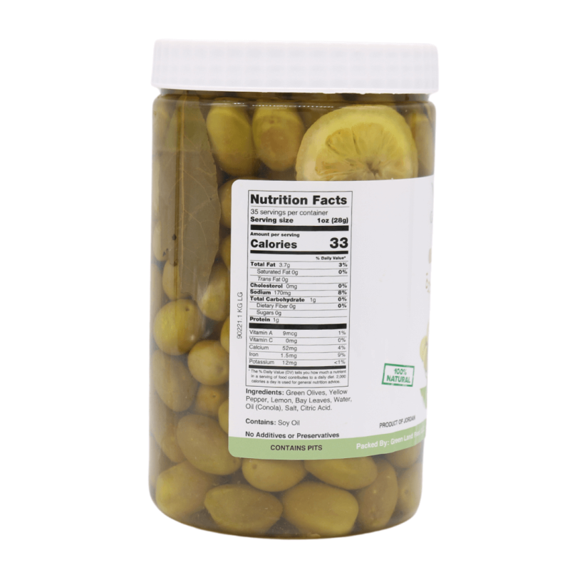 Green Land Food Large Olives 1000g (2.2lb) | stg-albazaarmarket-staging.kinsta.cloud