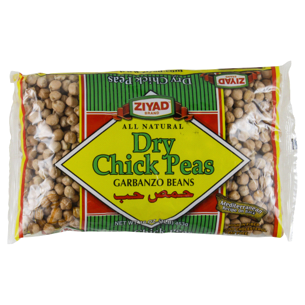 Ziyad Dry Chick Peas 16 oz