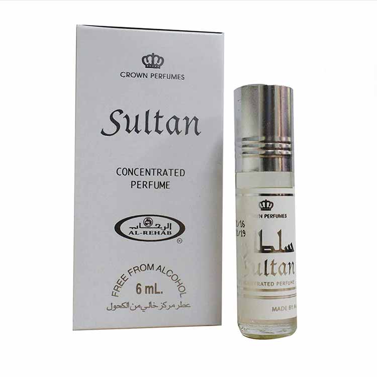 Sultan Concentrated Perfume 6 Ml by Al-Rehab