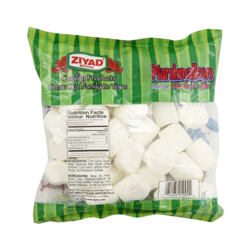 Halal Marshmallows 250g by Ziyad Brand | AlbazaarMarket.com