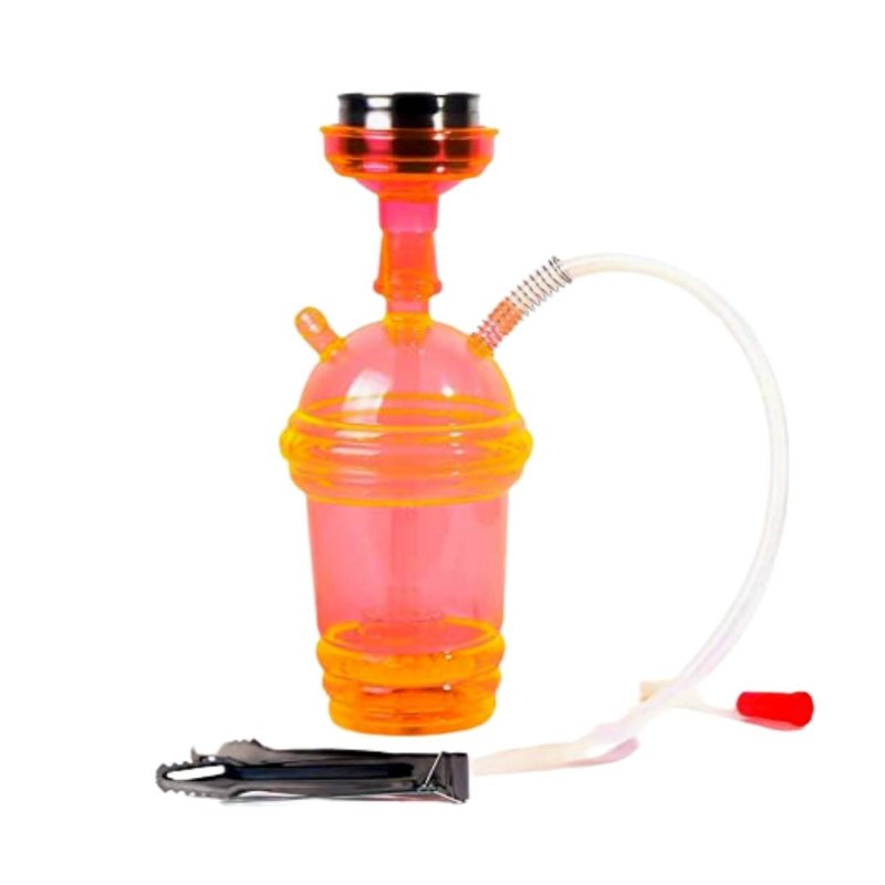 acrylic-small-orange-hookah-cup