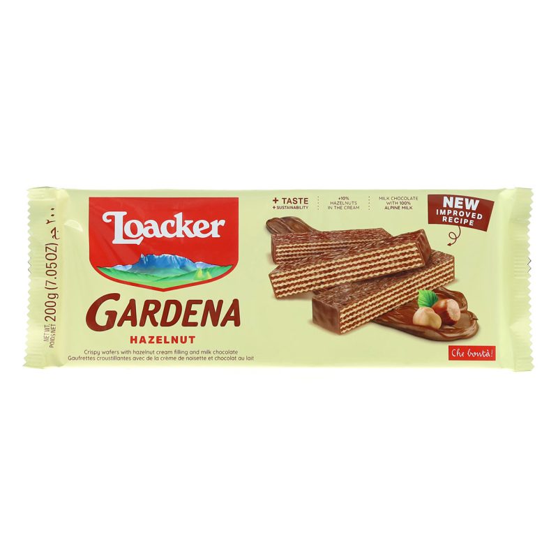 Loacker Gardena Hazelnut Wafers 200g | stg-albazaarmarket-staging.kinsta.cloud