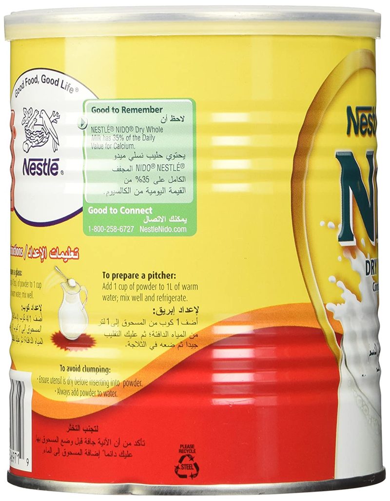 Nestle Nido Dry Whole Milk 400g | stg-albazaarmarket-staging.kinsta.cloud