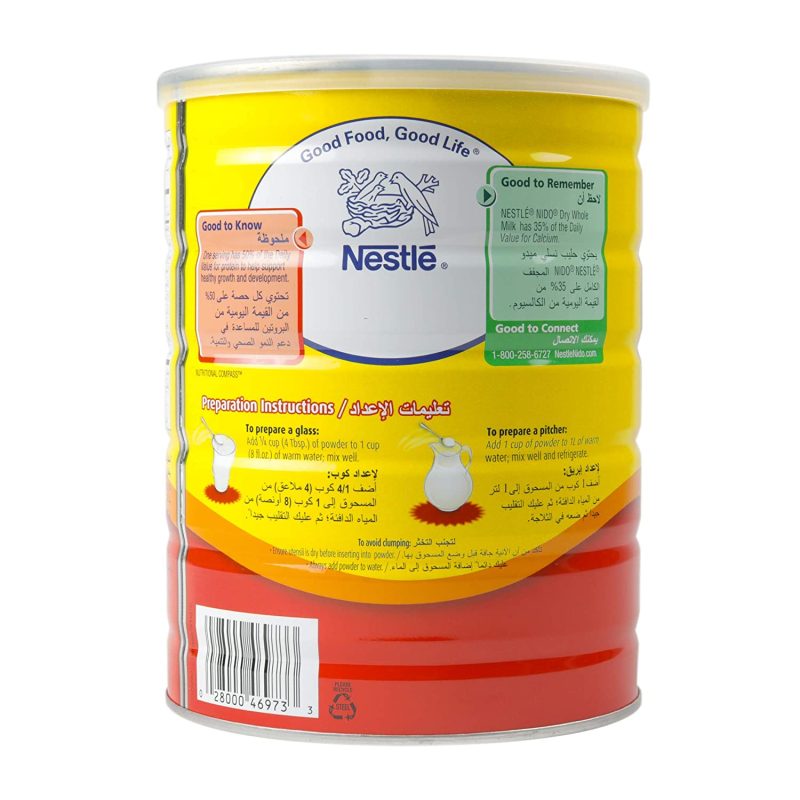 Nestle Nido Dry Whole Milk 900g | stg-albazaarmarket-staging.kinsta.cloud