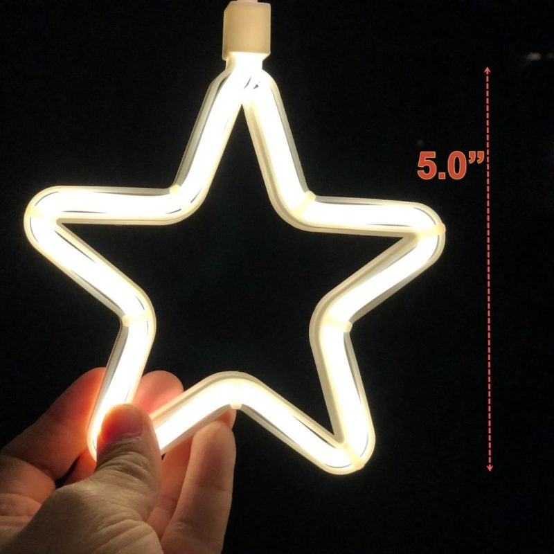 ramadan-moon-star-neon-warm-white-lights-9pcs-set2