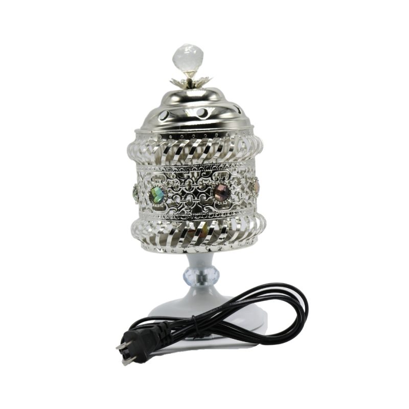 ramadan-silver-led-light-round-dome-style-electric-bakhoor-burner