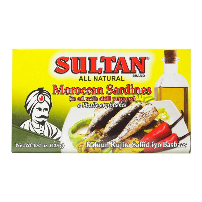 sultan-sardines In-oil-with-chili-peppers-125g