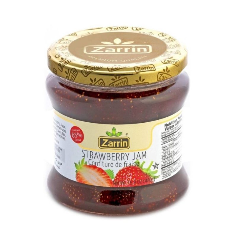 Zarrin Strawberry Jam 450g | stg-albazaarmarket-staging.kinsta.cloud
