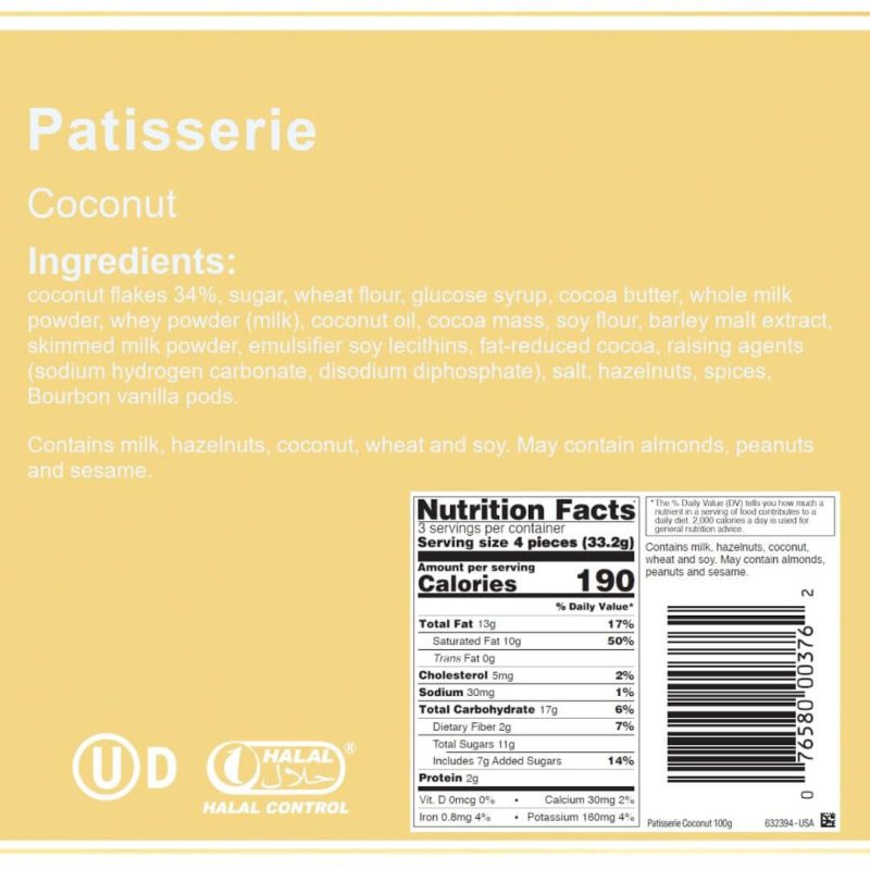 Loacker Patisserie Coconut 100g | stg-albazaarmarket-staging.kinsta.cloud