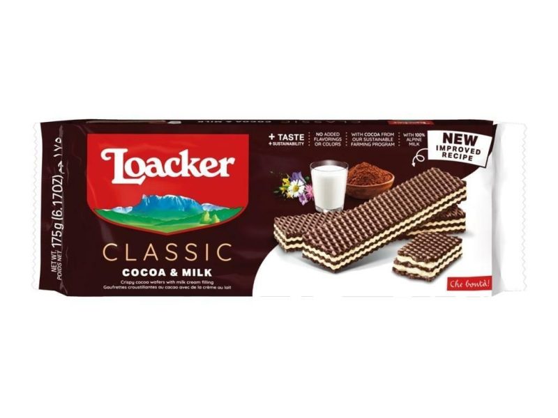 Loacker Classic Cocoa & Milk 175g
