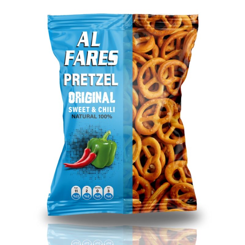 Al Fares Pretzels Original Sweet & Chili 300g | Albazaar Market