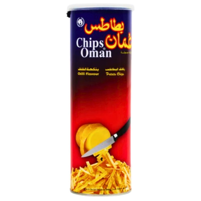 Chips Oman Potato Chips Chili Flavor 137g | AlbazaarMarket.com
