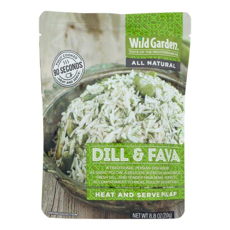 Wild Garden Dill & Fava Pilaf 8.8 oz. | Albazaarmarket.com