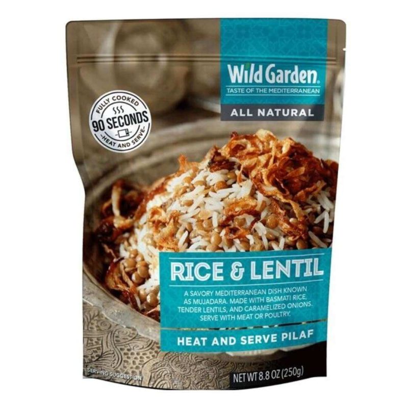 Wild Garden Rice & Lentil Pilaf 8.8 oz Pouch | AlbazaarMarket.com