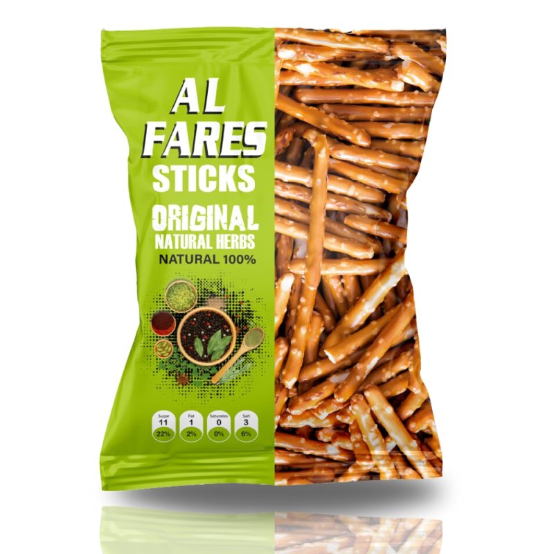 Al Fares Pretzels Sticks Herb Flavored 300g | Albazaar Market