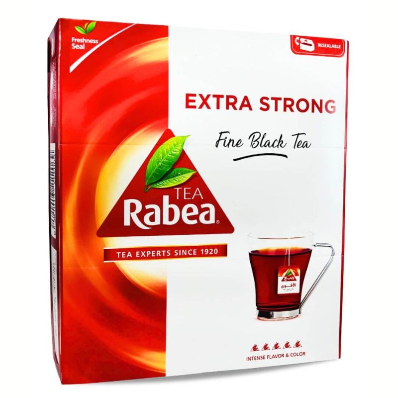 Rabea Extra Strong Fine Black Tea 100 Bags | AlbazaarMarket.com