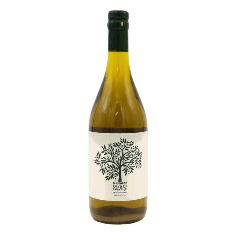 Palestinian Olive Oil - Unfiltered Extra Virgin Olive Oil 750 mL Glass Bottle | AlbazaarMarket.com