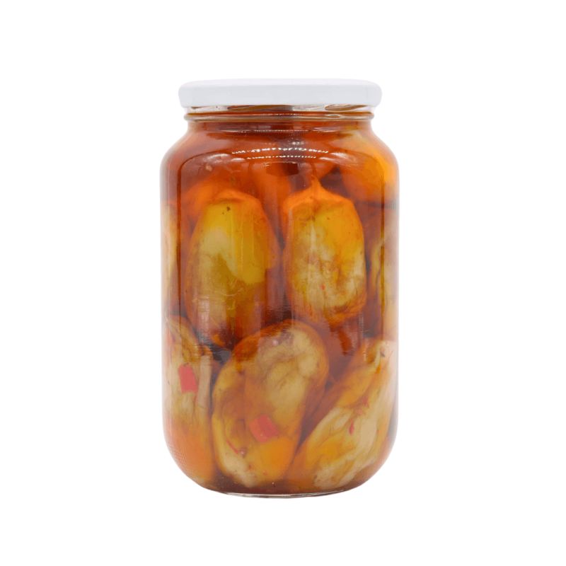 Lebanon Valley Pickled Eggplant in Sunflower Oil 1000g | Albazaar Market