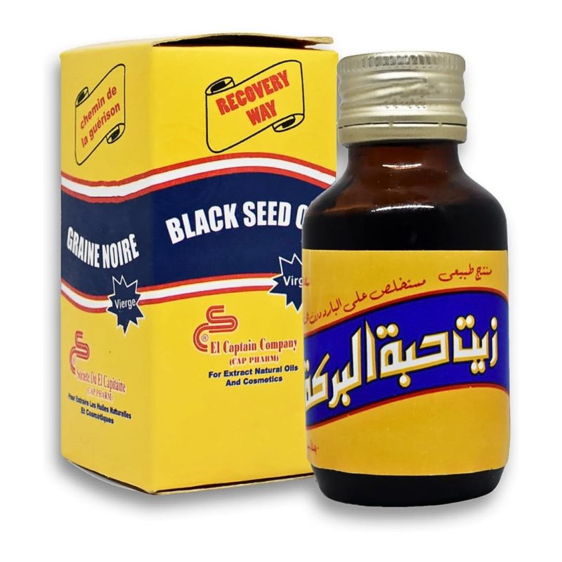 El Captain Virgin Black Seed Oil (Nigella Sativa) 60ml | AlbazaarMarket.com