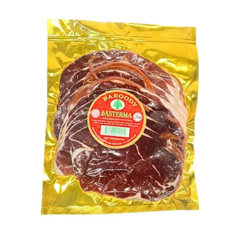 Halal Basterma Sliced By Baroody | AlbazaarMarket.com
