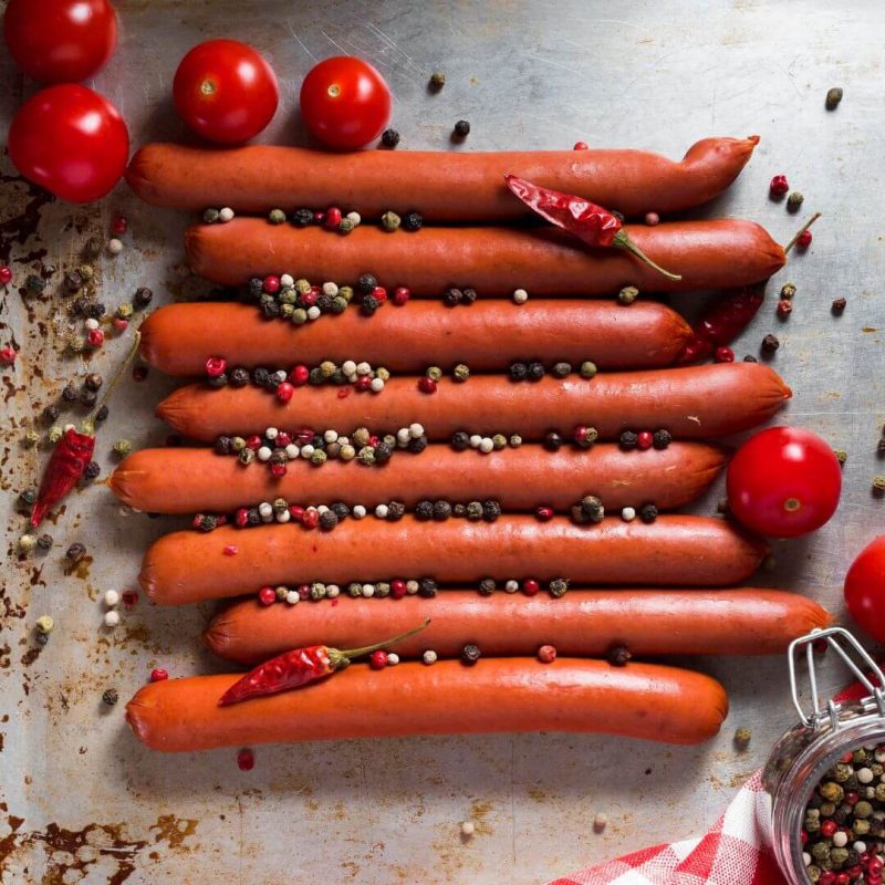 Sharifa Halal Beef Franks Hotdogs 12oz | AlbazaarMarket.com