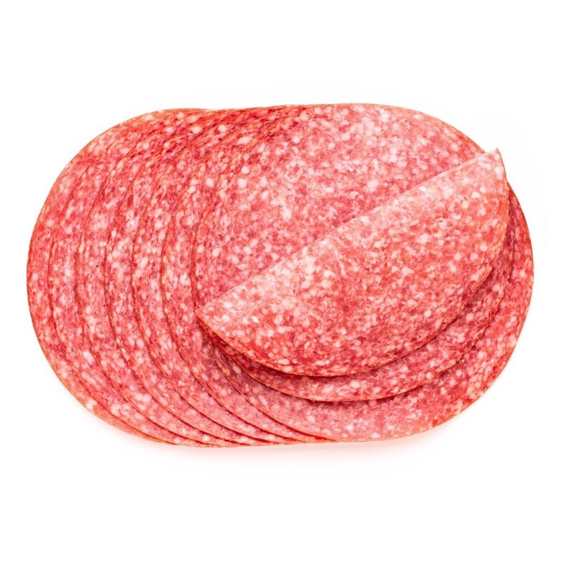 Sharifa Halal Fully Cooked Sliced Beef Salami 10 oz 100% Zabiha Halal | AlbazaarMarket.com