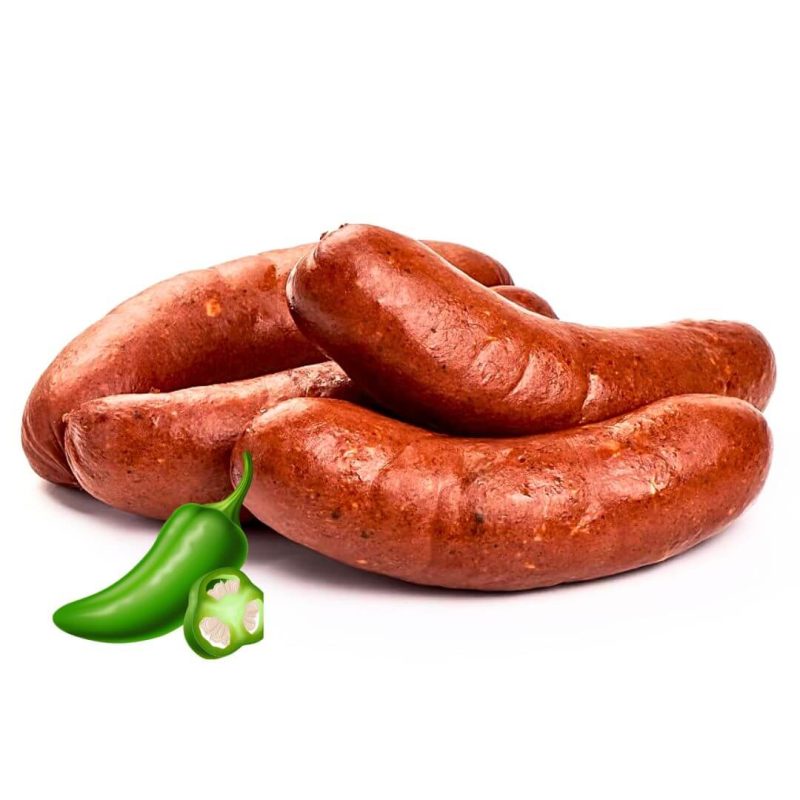 Sharifa Halal Jalapeño Beef Kielbasa Sausage 12oz | AlbazaarMarket.com