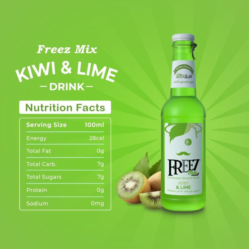 Freez Mix Kiwi & Lime Soda