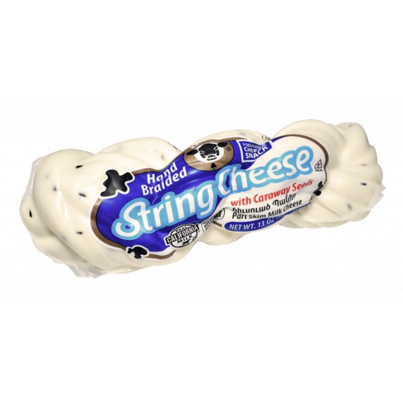 Karoun Hand Braided String Cheese with Caraway Seeds 13 oz. | AlbazaarMarket.com