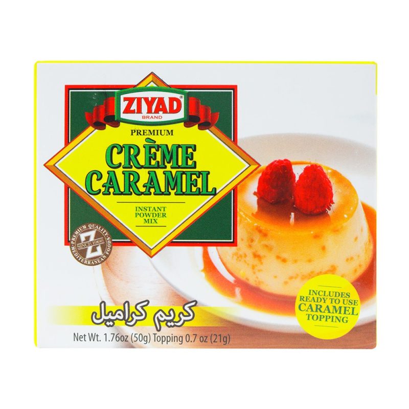 Ziyad Cream Caramel Instant Powder Mix 1.76 oz