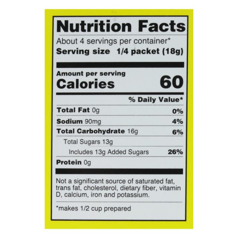 Cream Caramel Instant Powder Mix 1.76 oz - Image 2