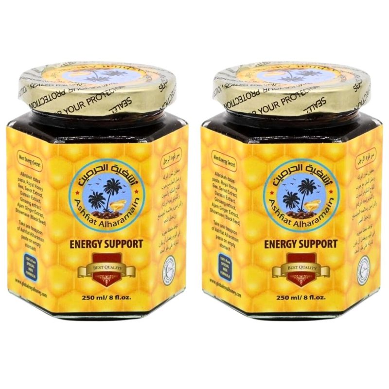 Ashfiat Alharamain Honey Energy Support for Men 250ml | AlbazaarMarket.com