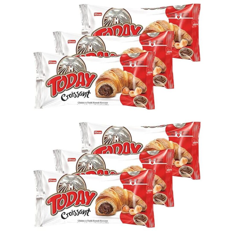 Elvan Today Chocolate Croissants (Pack of 6) | Shop On stg-albazaarmarket-staging.kinsta.cloud
