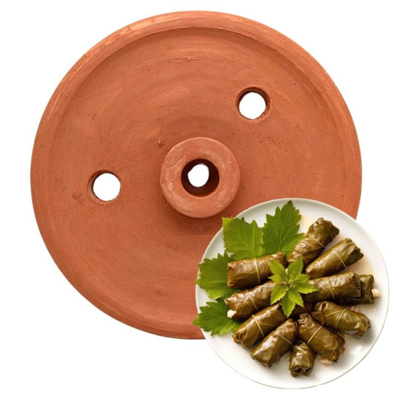 Handmade Clay Pot Dolma Lid Cover Unglazed Terracotta | stg-albazaarmarket-staging.kinsta.cloud