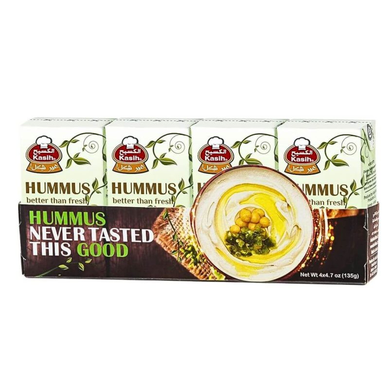 Kasih Hummus Spread 4 Pack (4x135g) | stg-albazaarmarket-staging.kinsta.cloud