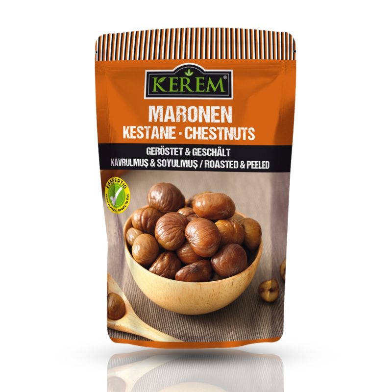Kerem Roasted & Peeled Chestnuts 125g