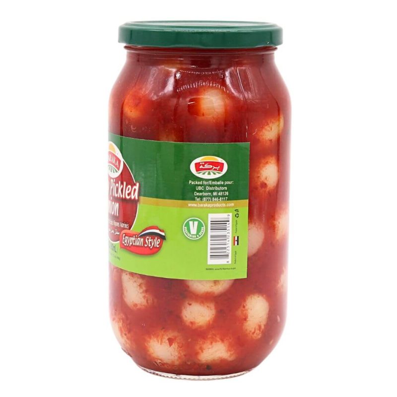 Spicy Pickled Onions Egyptian Style 32oz Baraka Foods | stg-albazaarmarket-staging.kinsta.cloud