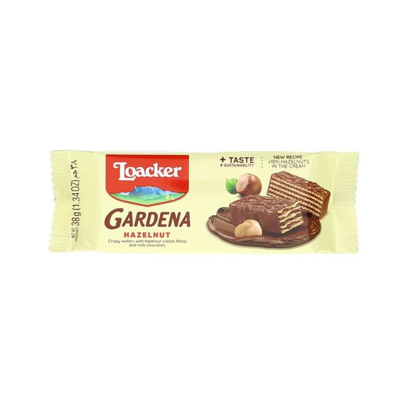 Loacker Gardena Hazelnut Wafer 38g | stg-albazaarmarket-staging.kinsta.cloud