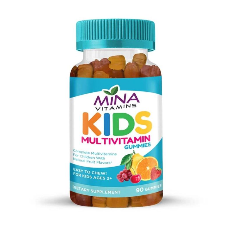 Mina Vitamins Kids Halal Multivitamin Gummies 90 Count | stg-albazaarmarket-staging.kinsta.cloud