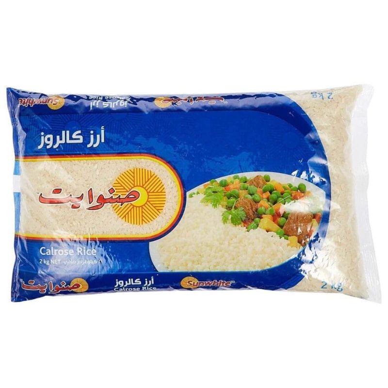 Sunwhite Calrose Rice 2 Kg | stg-albazaarmarket-staging.kinsta.cloud