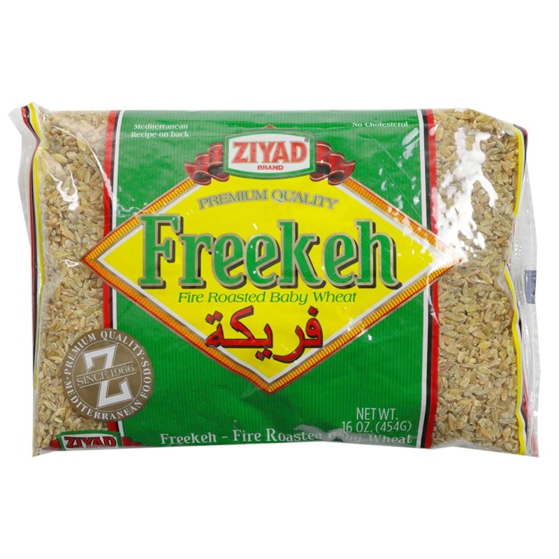 Ziyad Fine Roasted Green Wheat Freekeh 16oz | stg-albazaarmarket-staging.kinsta.cloud