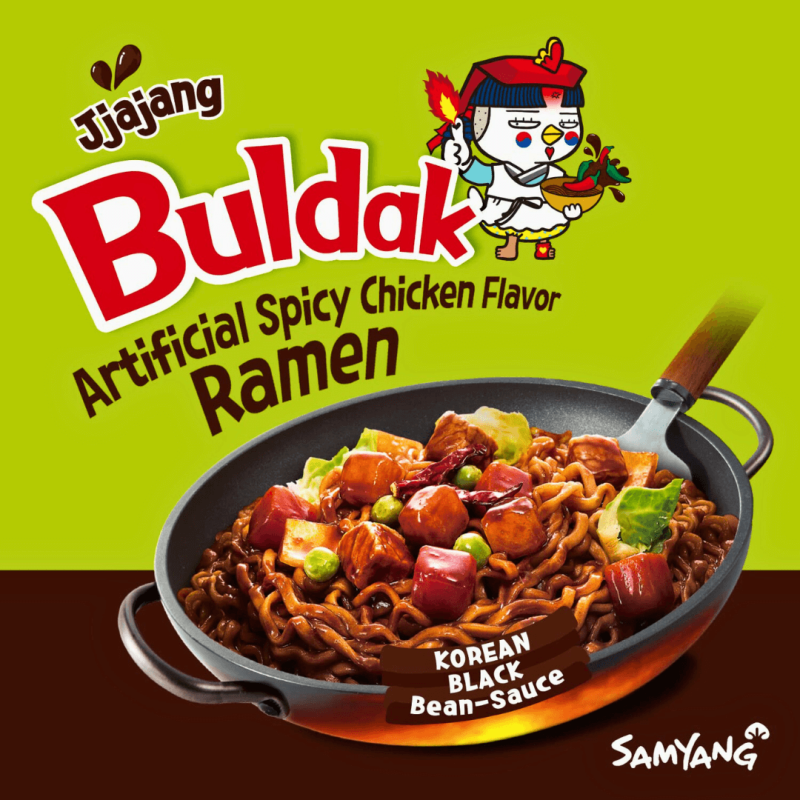 Samyang Buldak Jjajang Korean Spicy Hot Chicken Noodles (5 Pack) | stg-albazaarmarket-staging.kinsta.cloud