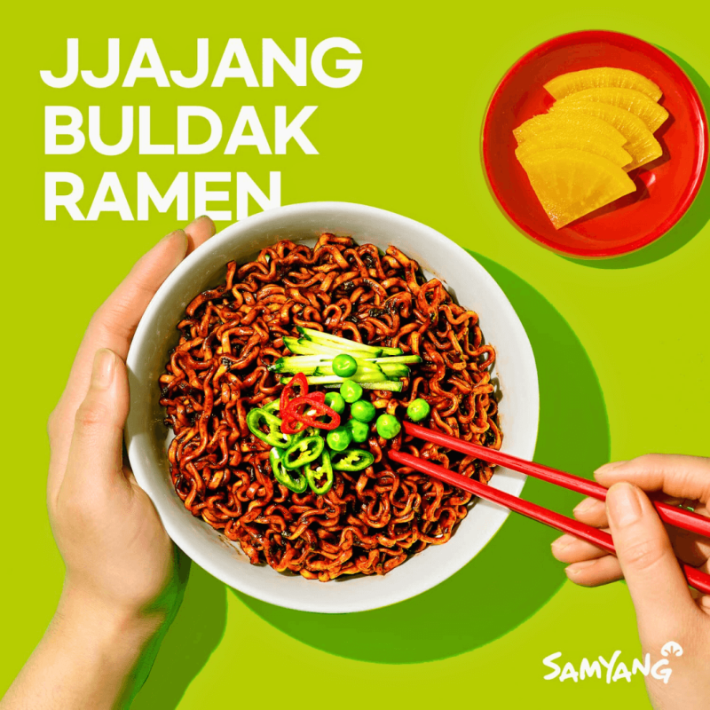 Samyang Buldak Jjajang Korean Spicy Hot Chicken Noodles (5 Pack) | stg-albazaarmarket-staging.kinsta.cloud