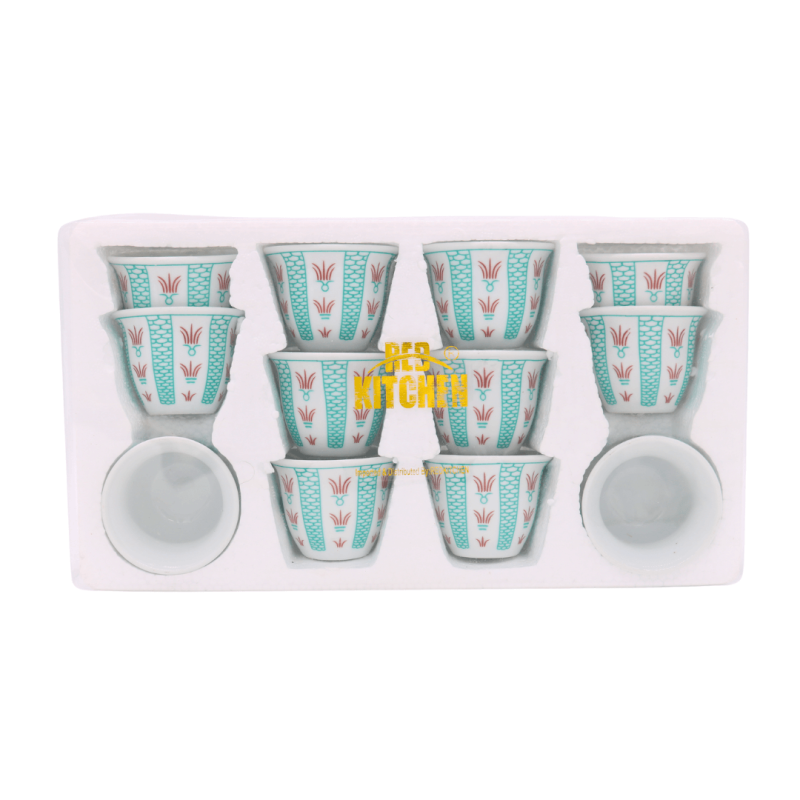 Set of 12 Vintage Turkish Coffee Cups | stg-albazaarmarket-staging.kinsta.cloud