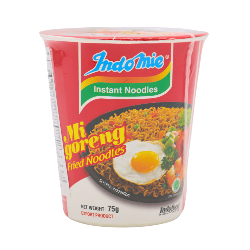 Indomie Mi Goreng Instant Fried Cup Noodles 75g | stg-albazaarmarket-staging.kinsta.cloud