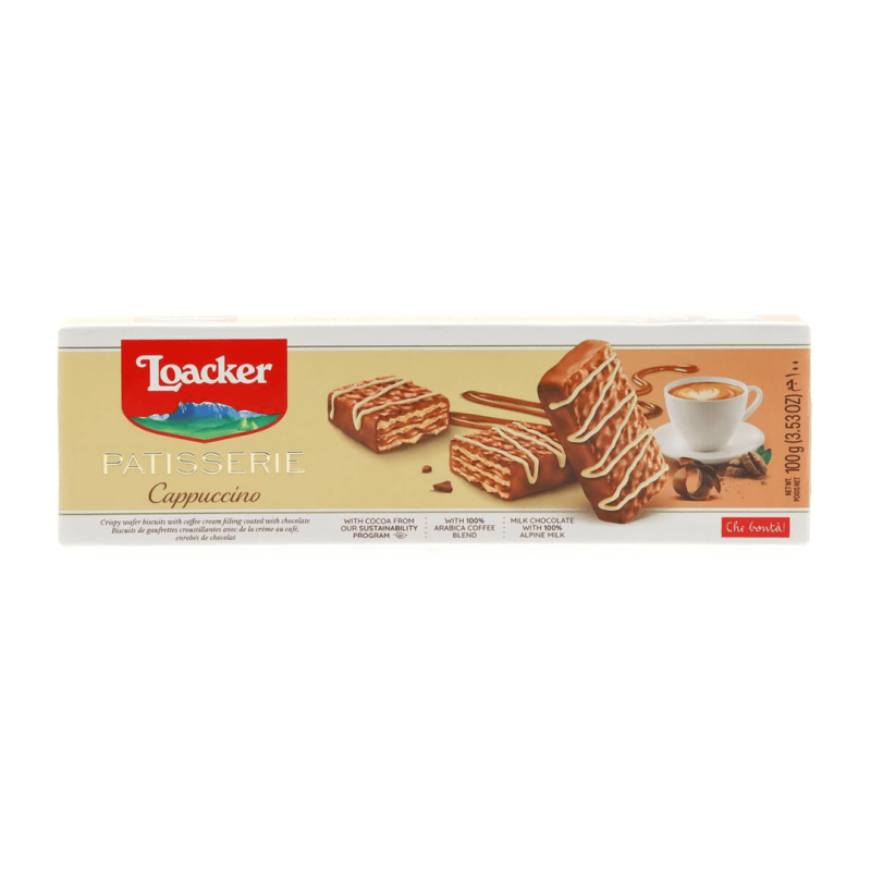 Loacker Patisserie Cappuccino 100g | stg-albazaarmarket-staging.kinsta.cloud