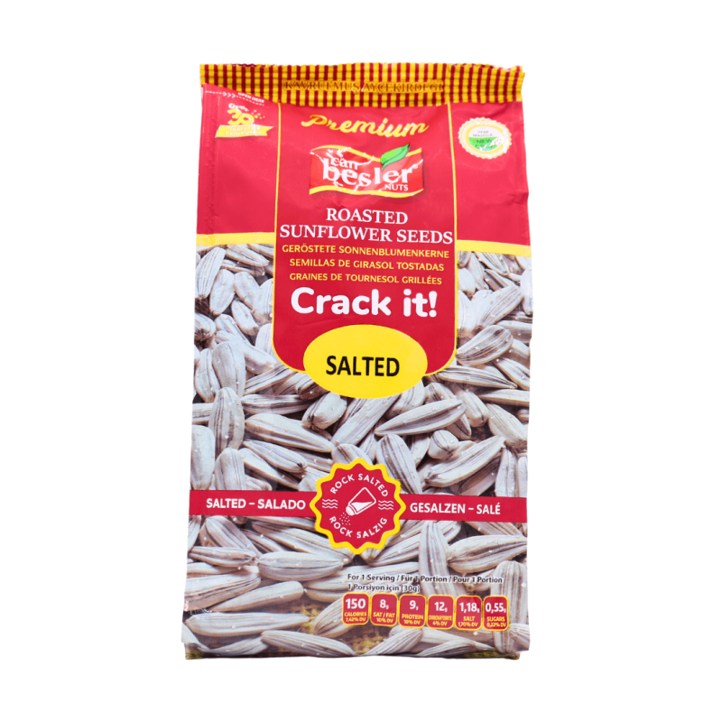 Roasted Sunflower Seeds Salted by Can Besler Nuts 256g | stg-albazaarmarket-staging.kinsta.cloud